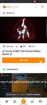 How to get roblox scripts Via Linkvertise