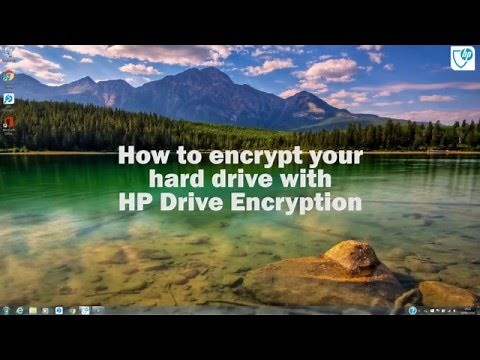 How to encrypt your hard drive using HP Drive Encryption