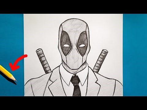 How to Draw Deadpool EASY || Step by Step Tutorial!
