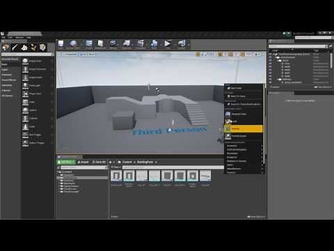 Unreal Engine 4 Simple Building System