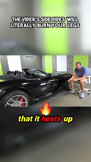 The Viper’s Side Pipes Will #cars #automobile #porshe #supercar