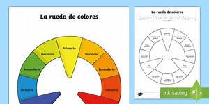 Ficha de actividad: La rueda de colores