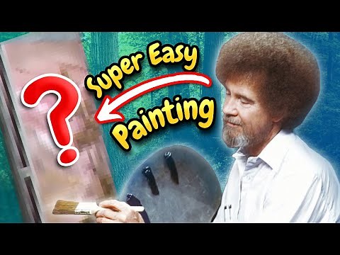 EASIEST Bob Ross Painting To Paint!
