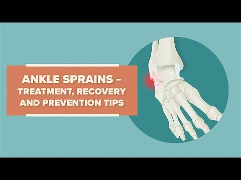 Ankle sprains - Treatment, recovery and prevention tips