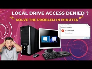Access Denied Problem in Windows 11 | Fix Drive Is Not Accessible ... In minutes