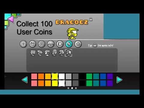 Geometry Dash [2.01] - How To Unlock All Robots