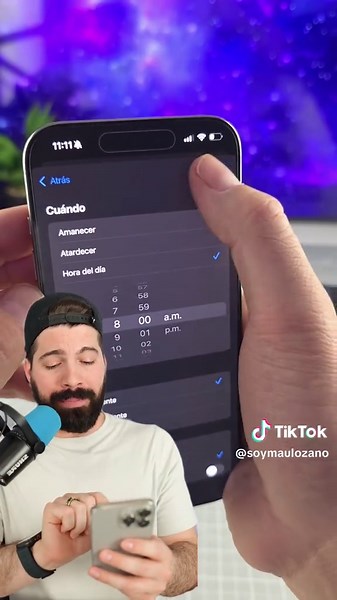 ¿OLVIDÓ ESCRIBIRTE? 🥀 Usa este atajo de iPhone para programar mensajes automáticos. De hecho, puede ser un mensaje diario para tu pareja o quizás algo que sirva como estrategia en tu trabajo. La cosa es ponerse creativo. Te gustaría ver contenido con más atajos de iPhone?