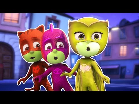 PJ Masks Funny Colors - Season 1 Episode 26 - Season Finale! Kids Videos