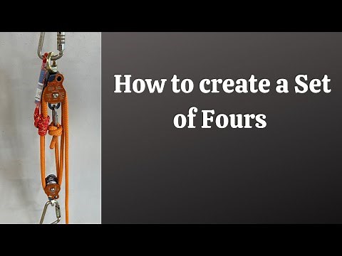 How to make your own block and tackle