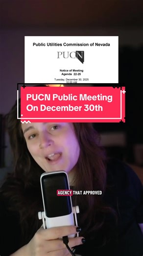 PUCN Public Meeting Insights for Nevada Energy Users