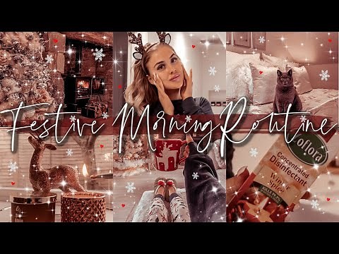 COZY FESTIVE/HOLIDAY MORNING ROUTINE 2019 ✨