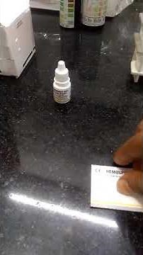 Stool for occult blood test | Standard Guaiac Method | FOBT | ‪@medicallabtechnologysajal6903‬