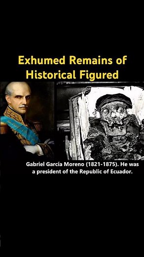 Exhumed Remains of Historic Figures #history #death #exhumed #famousgraves #macabre #famous #rip