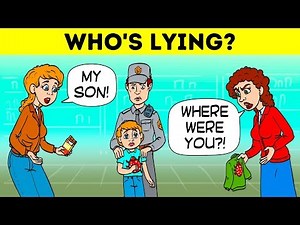 20 BRAIN GAMES AND MIND PUZZLES WITH ANSWERS!