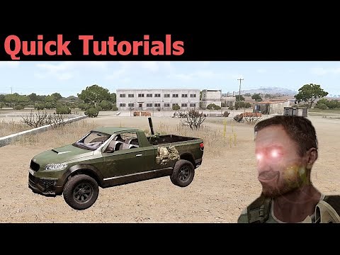Arma 3: attaching objects to vehicles in Public Zeus
