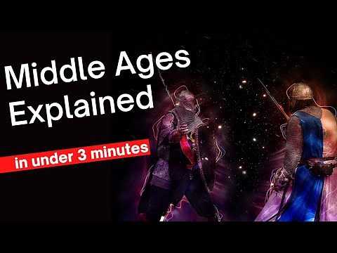 Middle Ages explained in under 3 minutes