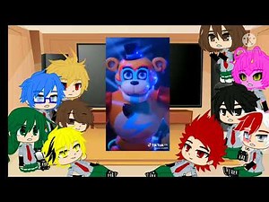 MHA/BNHA react to deku as Gregory+Guest part 2