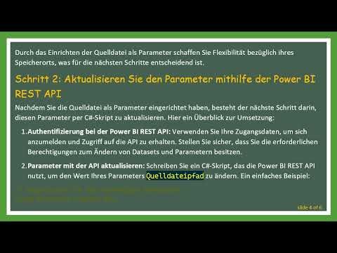 So ändern oder aktualisieren Sie Ihre Dataset-Quelldatei in Power BI ganz einfach mit C#
