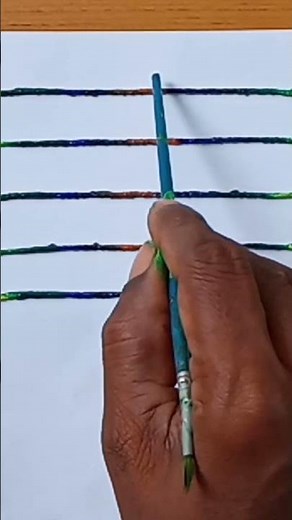 Easy string pulling art / easy thread painting for beginners #shorts