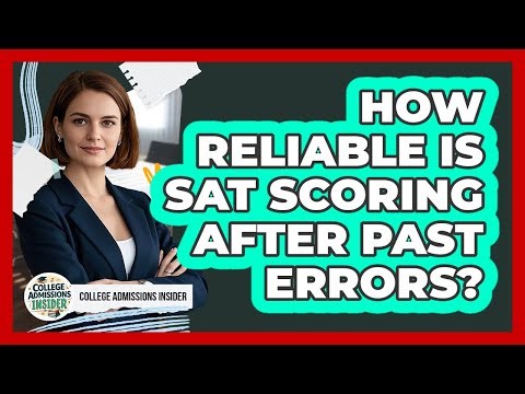 How Reliable Is SAT Scoring After Past Errors? - College Admissions Insider