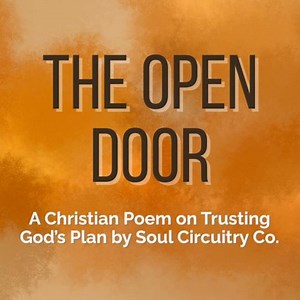 Christian Poem Printable | the Open Door, Faith-based Art (PDF/PNG) - Etsy