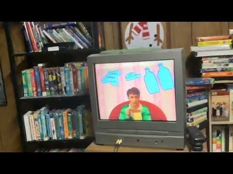 2004 Nick JR Blue VHS Blank T120 Ep Mode JVC Clip