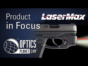 LaserMax CenterFire Laser-Ligh with GripSense - Product in Focus - OpticsPlanet.com