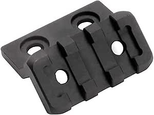 Amazon.com: Magpul M-LOK Offset Light/Optic Picatinny Rail Mount, Aluminum , Black : Sports & Outdoors
