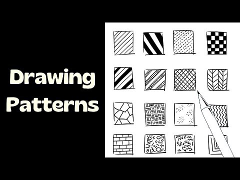 16 Simple Line Patterns And Designs To Draw