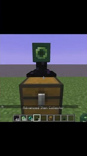 【マインクラフト】アイテムを自動で回収！！便利MOD『Item Collectors』の紹介【MOD紹介】#short