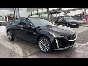 Black 2021 Cadillac CT5 Premium Luxury Review - GSL GM City - Calgary
