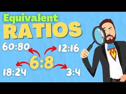 How To do EQUIVALENT RATIOS - Step By Step
