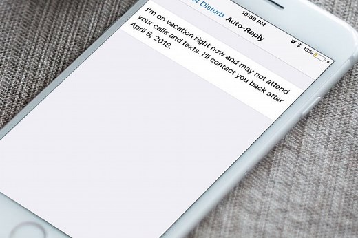 How to Set Out-of-Office Auto Reply Text Message on iPhone for Calls and Messages