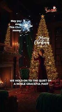 The Gilded Memory | Classic Christmas Ballad #lyrics #christmas