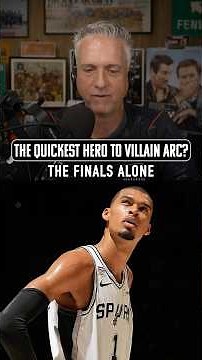 Is Wemby the quickest hero to villain arc in sports history? 🤔