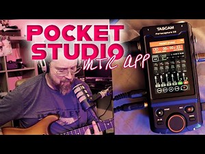 Using the Tascam Pocket Studio Recorder on the Portacapture X8