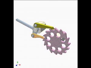 Problem on ratchet gear