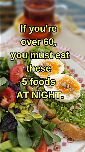 The Best 5 Foods to Eat Before Bed After 60 (Most Seniors Don’t Know This) | Seniors Health