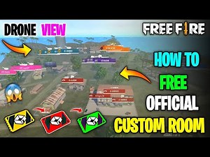 How To Free Official Custom Room In Free Fire || How To Create Official Custom Room In Free Fire