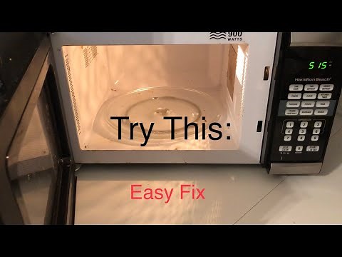 Microwave Runs When Door is Open. Cheap and Easy Fix.