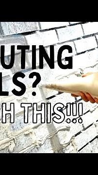 How to grout brick veneer walls. Pro brick masons' grouting technique.