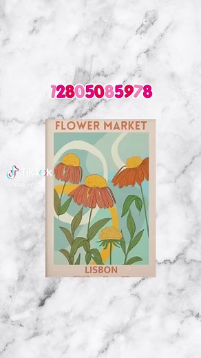 -ˏˋ 🌧️ :: flower market painting decals for bloxburg! follow for more! 💗 tags :: #bloxburg #bloxburghouse #bloxburgbuilds #roblox #decals #decalcodes #bloxburgcodes #bloxburgdecals #fyp #foryou #foryoupage