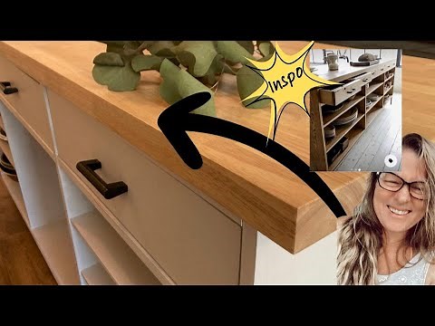 Easy DIY Kitchen Island BUILD How to build a custom Kitchen Island that is budget friendly