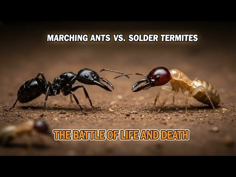 Army Ants vs. Termites: The Ultimate Fight for