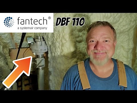 Fantech DBF110 Installation