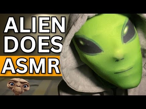 ASMR Alien Language & Mouth Sounds | Alien Does ASMR