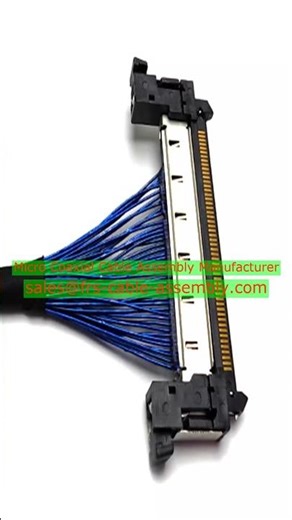 AWG 40 micro coax Singapore factory 20600-014E-01 30 Pin Micro Coax Cable micro-coax wire 10 million