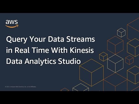 Query Your Data Streams in Real Time With Kinesis Data Analytics Studio | Amazon Web Services
