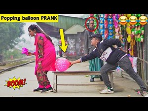 Popping Balloon PRANK in Seat 😂 | Best Prank video in 2025 | So Funny Prank Videos