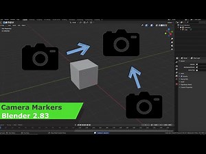 Blender | Transition Between Cameras | Camera Markers - Quick Tip!